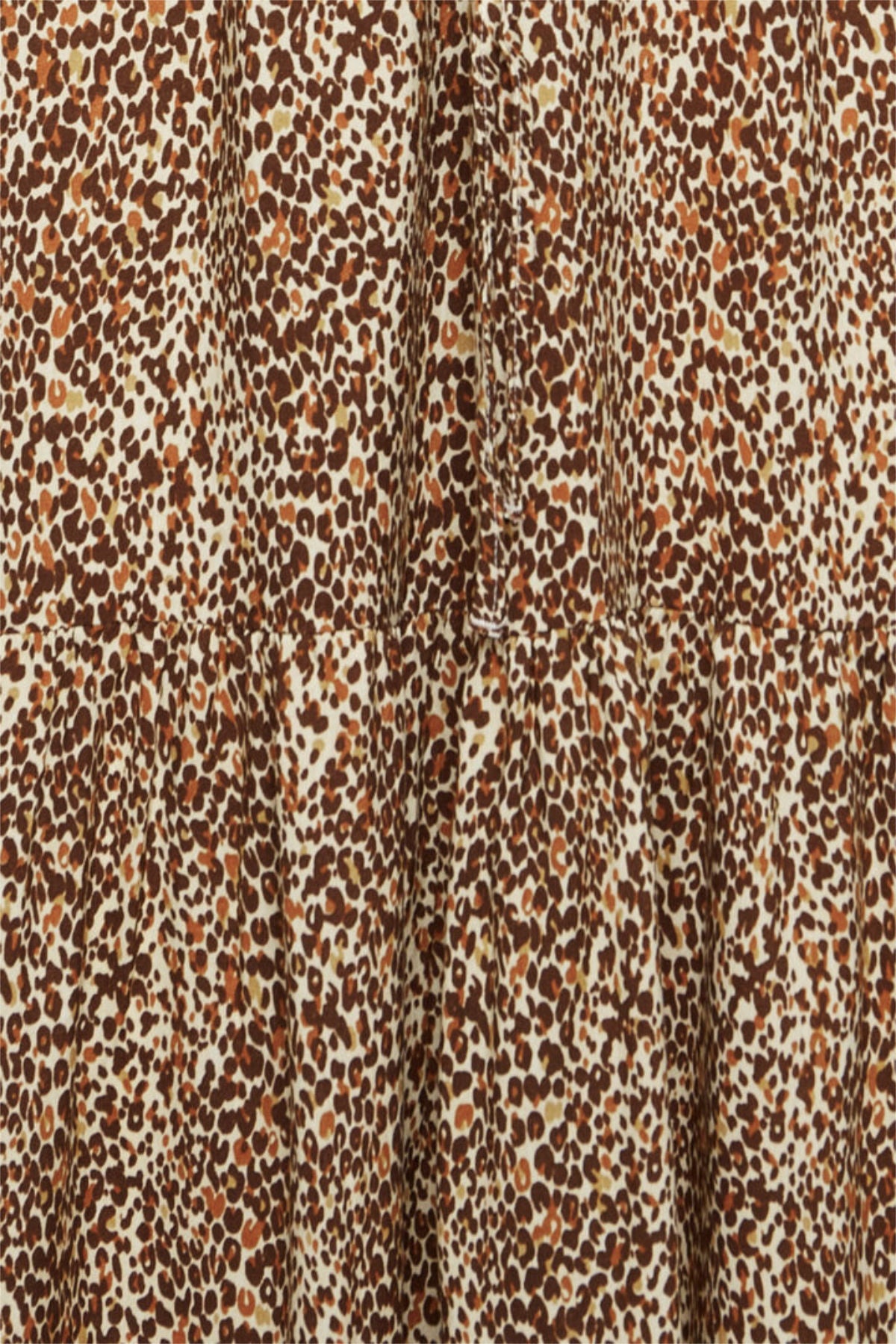 Joella frill dress, coffee