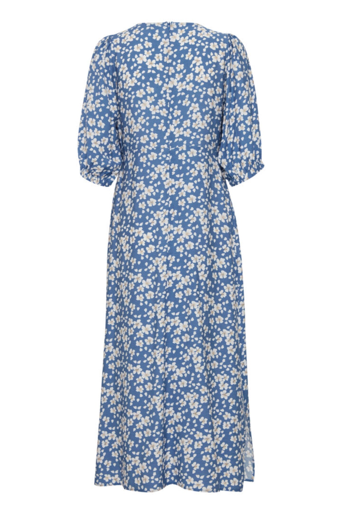 Ibano midi dress, denim blue