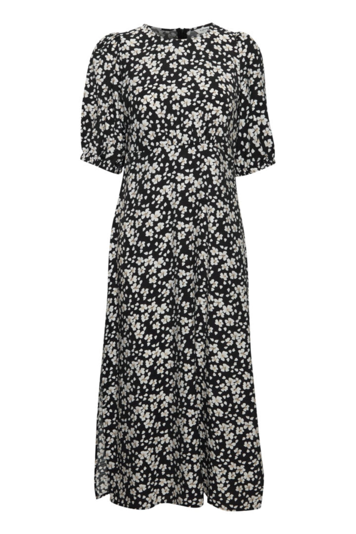 Ibano midi dress, black