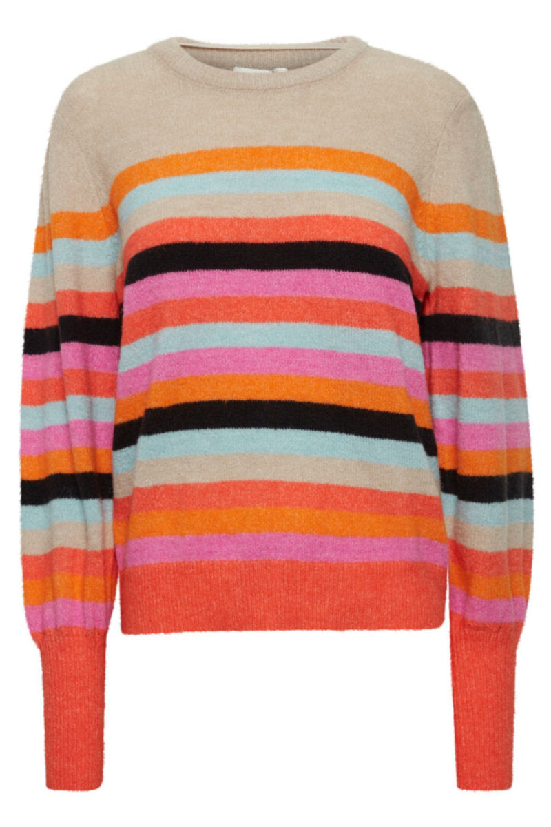Dusty puff sleeve jumper, multi