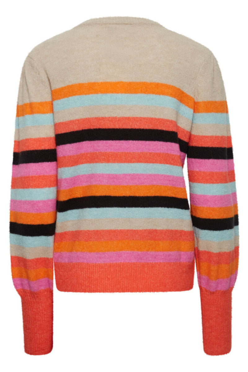 Dusty puff sleeve jumper, multi