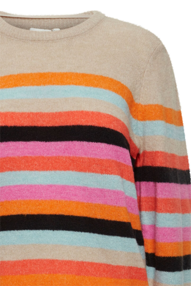 Dusty puff sleeve jumper, multi