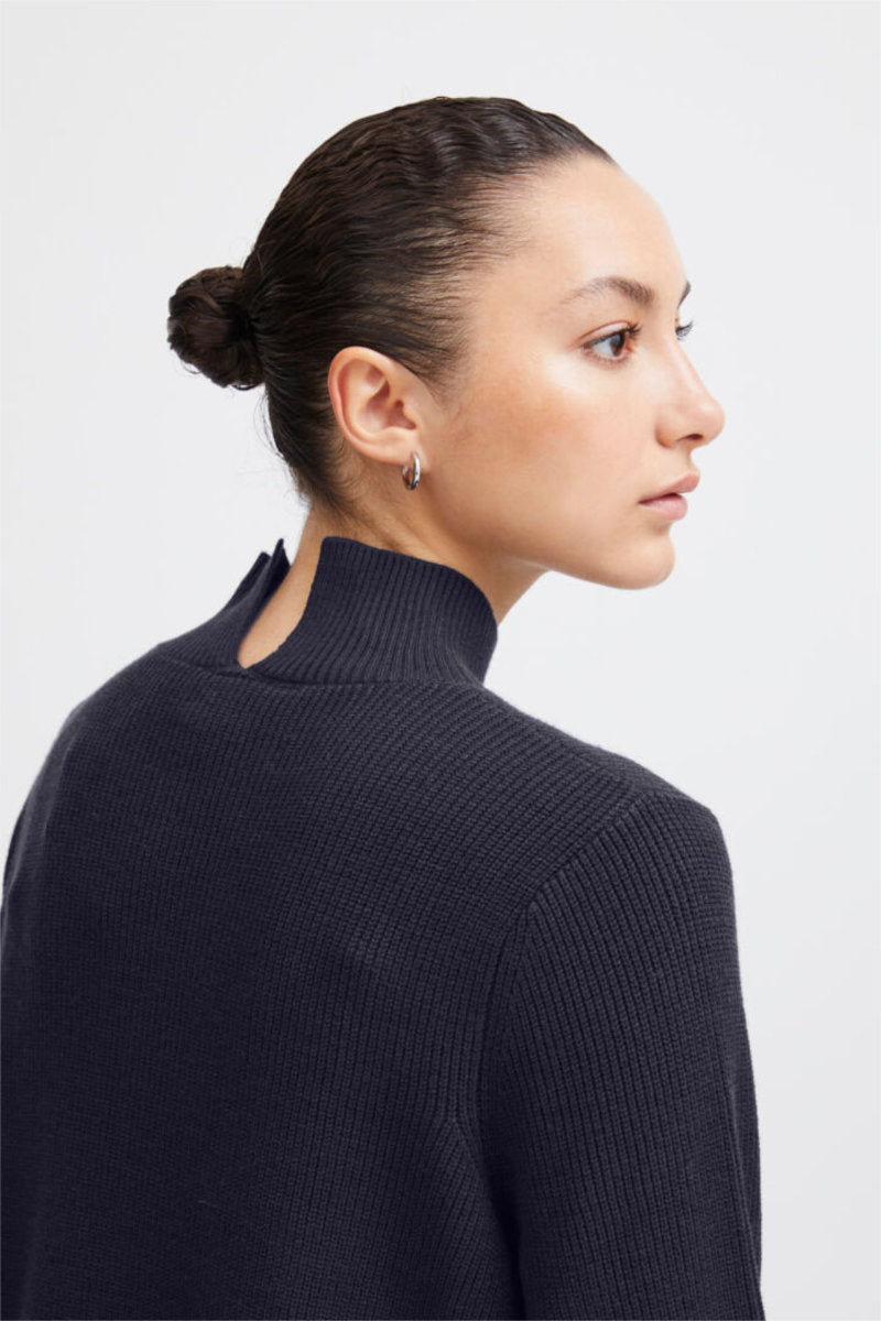 Boston slash jumper, navy