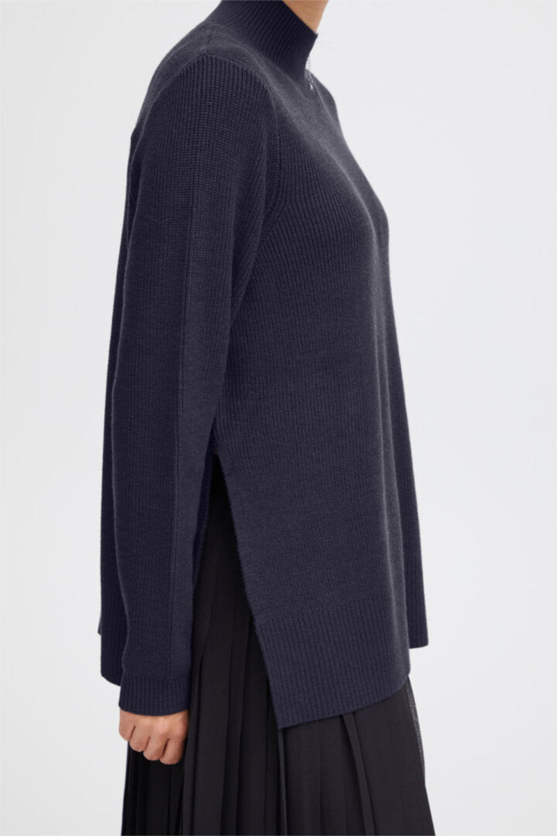 Boston slash jumper, navy