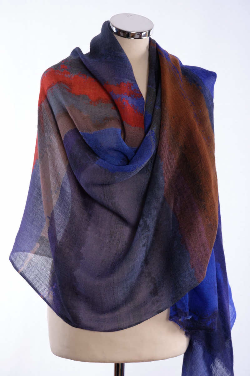Ombre Scarf, purple