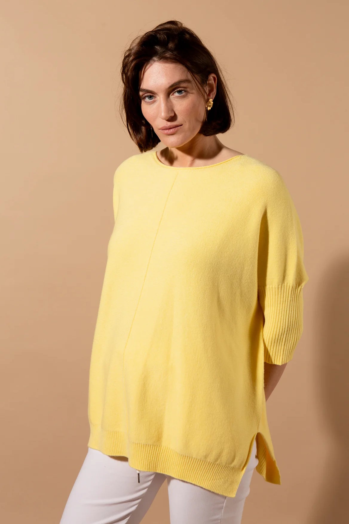 Chelsea jumper, lemon