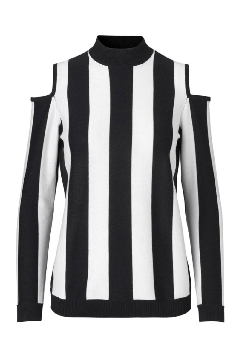 mbyM Top, black and white