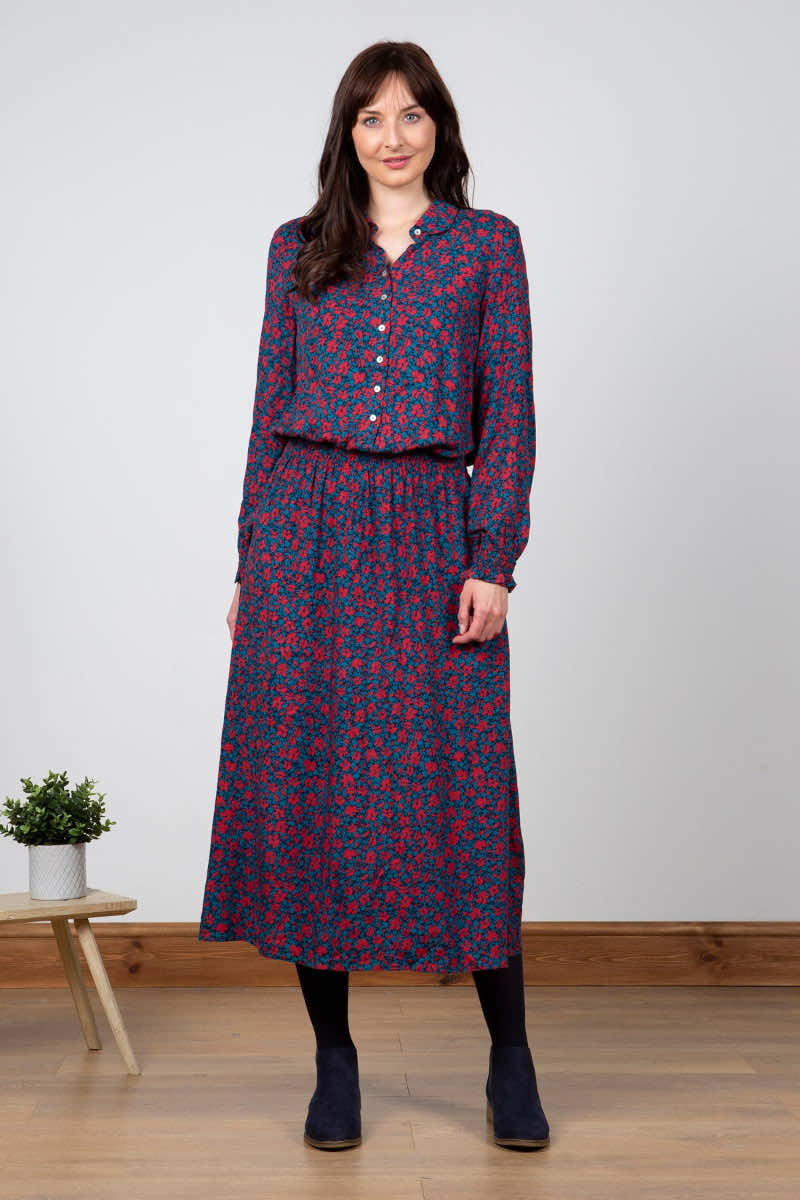 Haywood Dress, navy