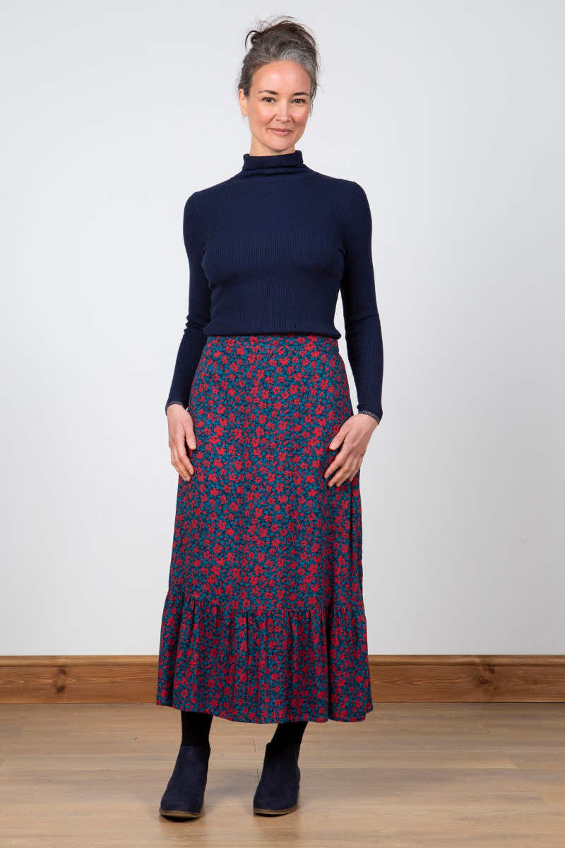 Witcombe skirt, navy
