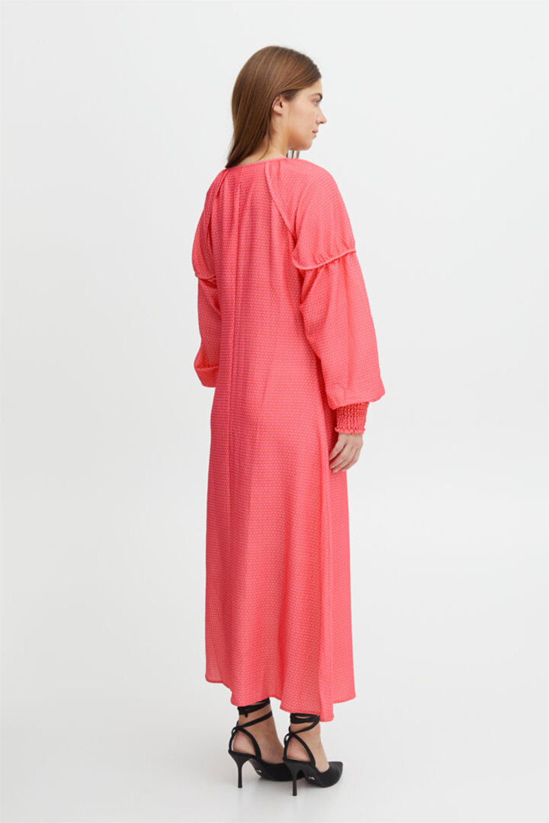 Savino dress, shocking pink