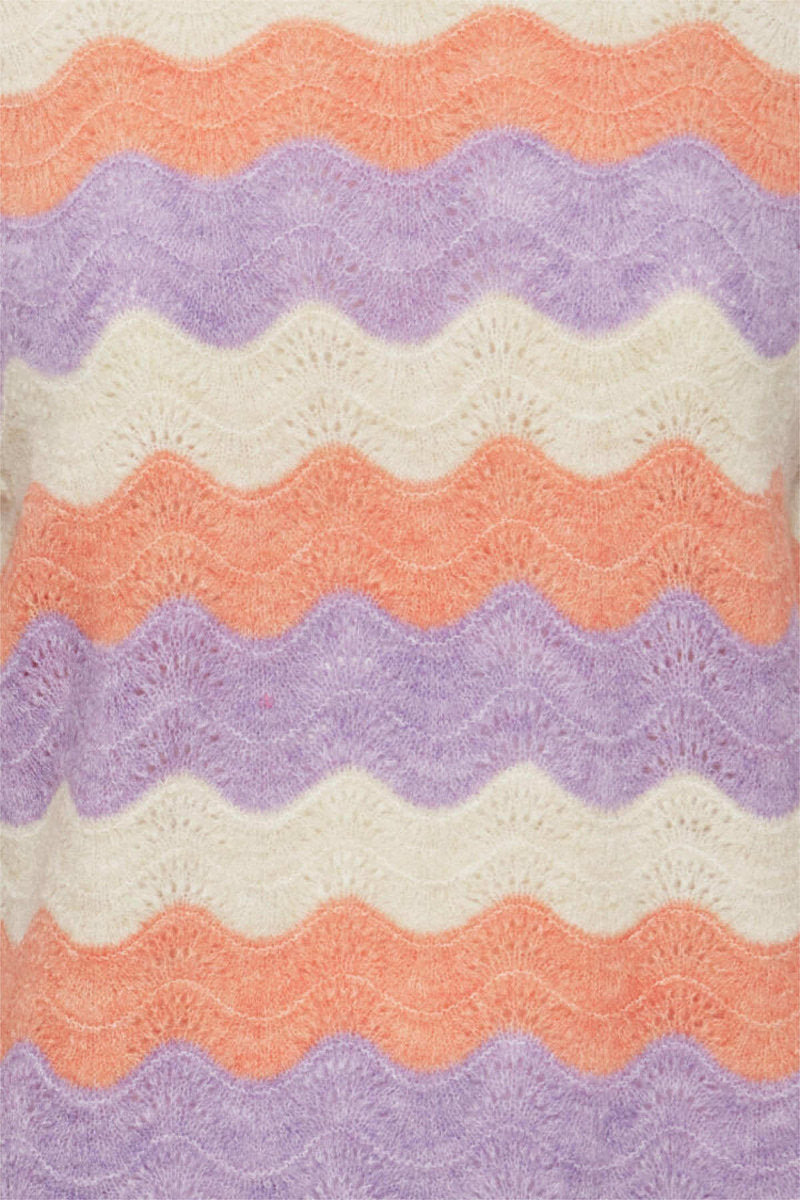 Martine wave jumper, lilac