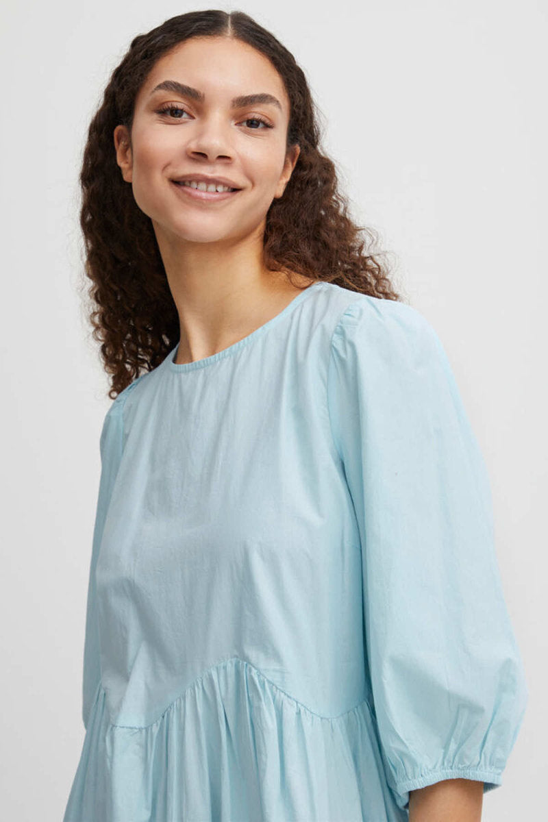 Isusu dress, crystal blue