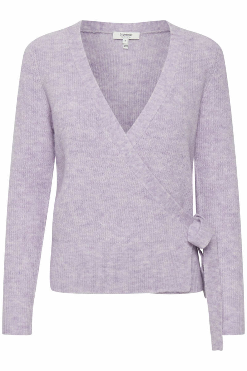 Martine Wrap Cardi, lilac