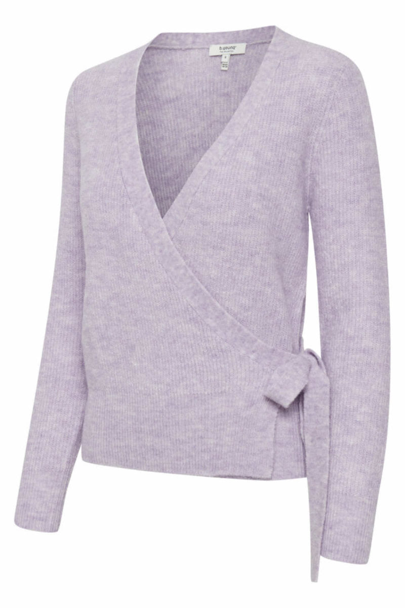 Martine Wrap Cardi, lilac