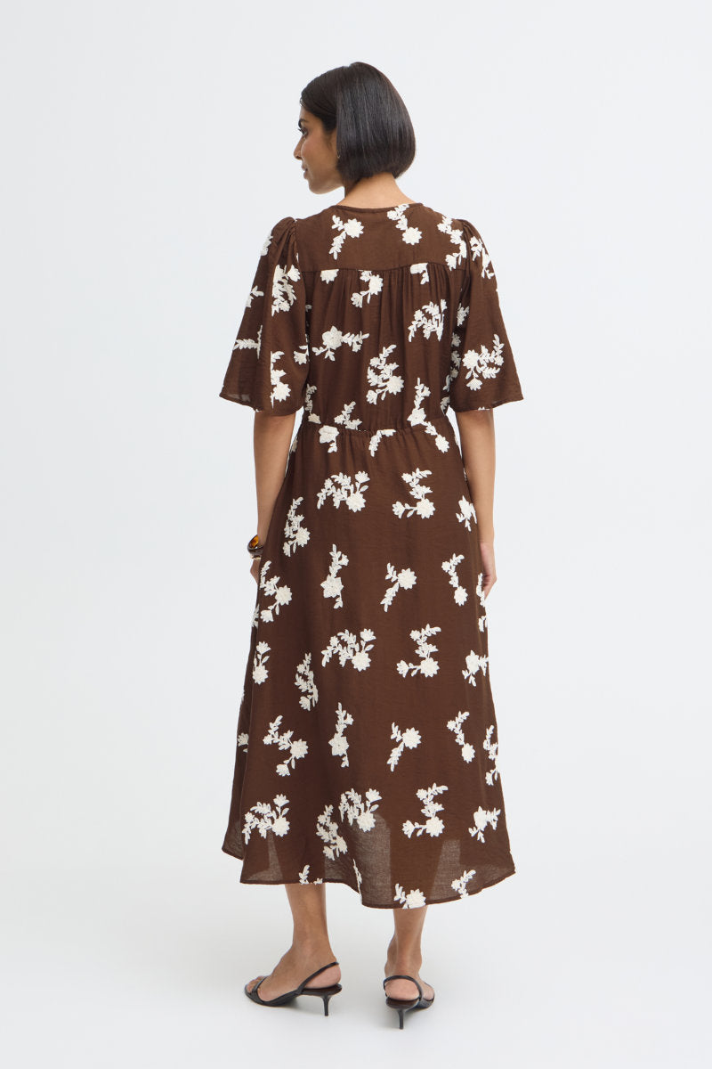 Jofinas dress, chocolate