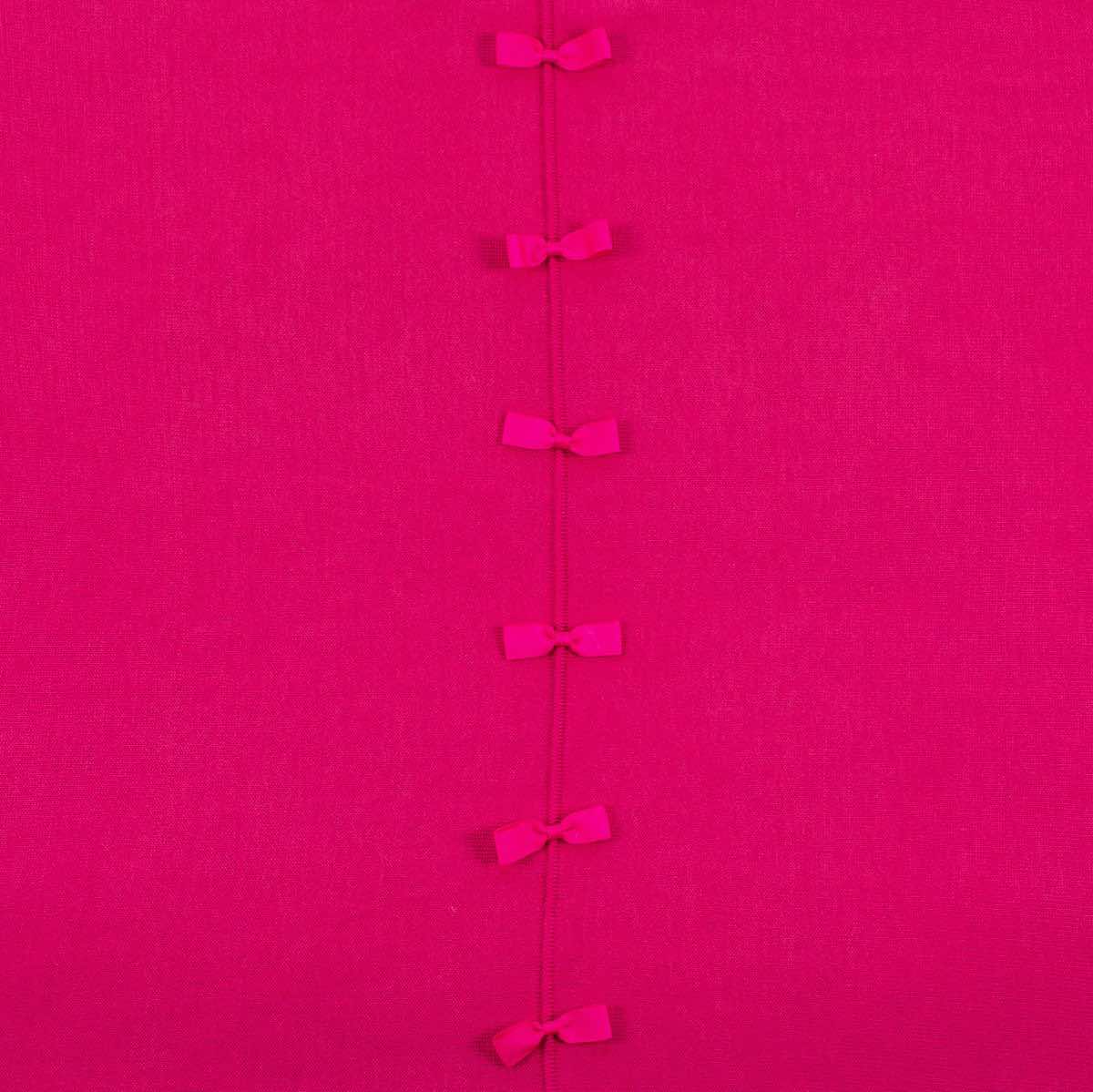 Bow back jumper, hot pink