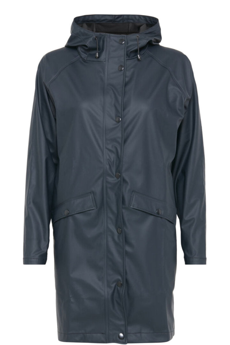 Tazi raincoat, dark navy