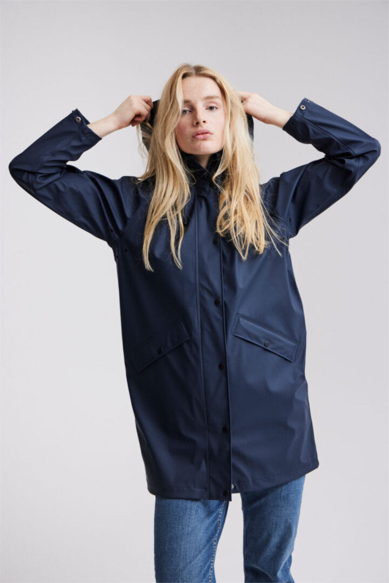 Tazi raincoat, navy