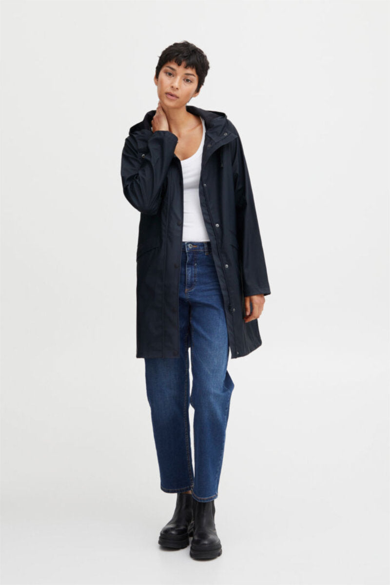 Tazi raincoat, navy