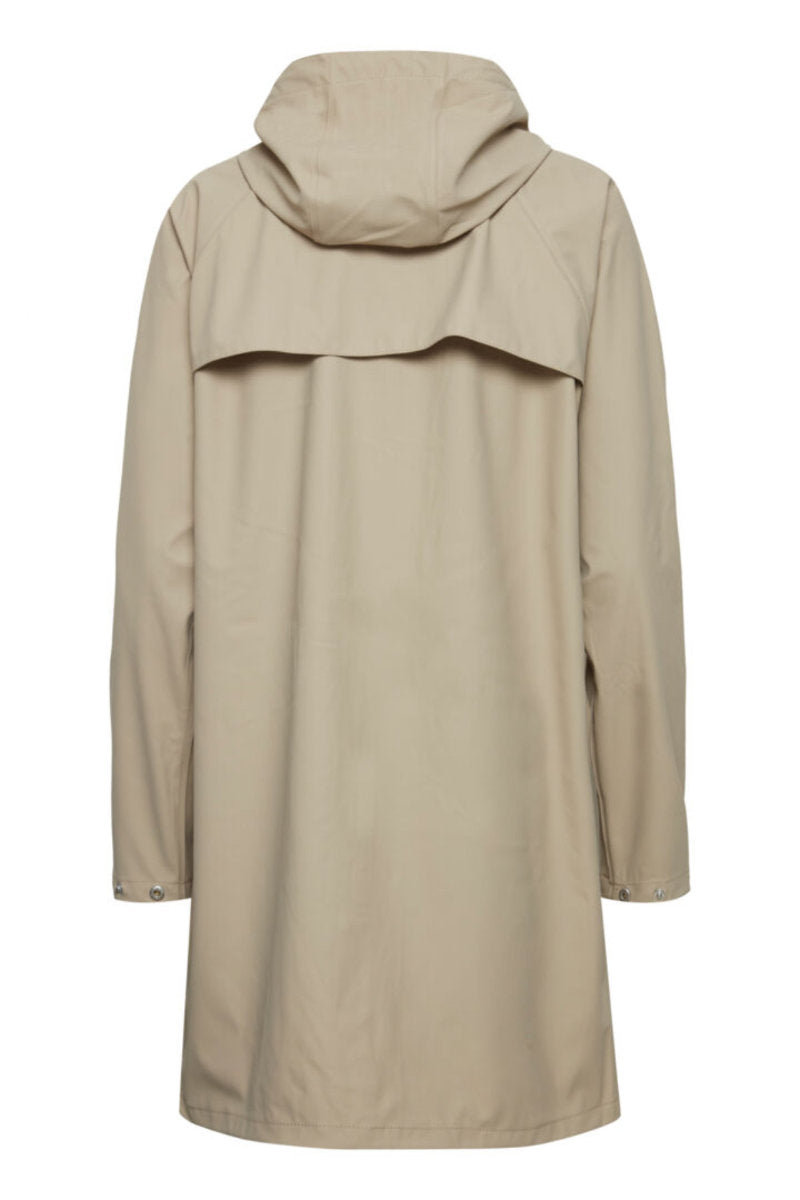 Tazi raincoat, stone