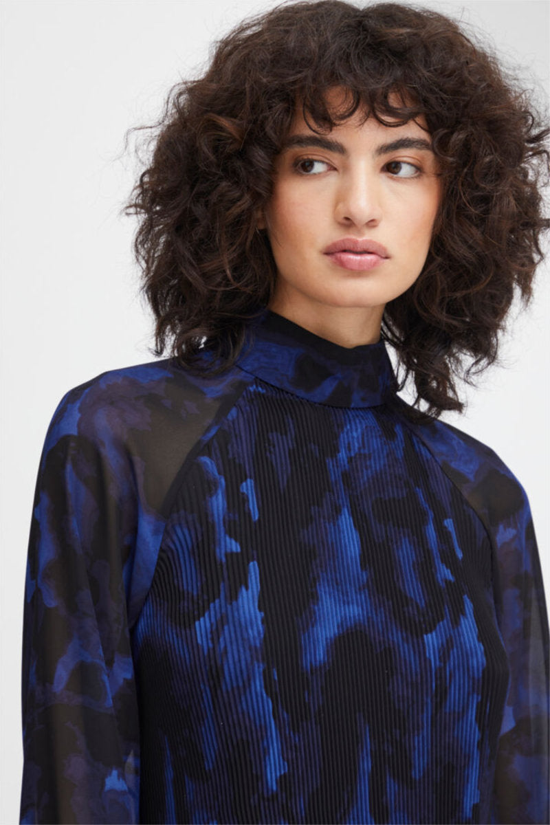 Ianni top, lapis blue