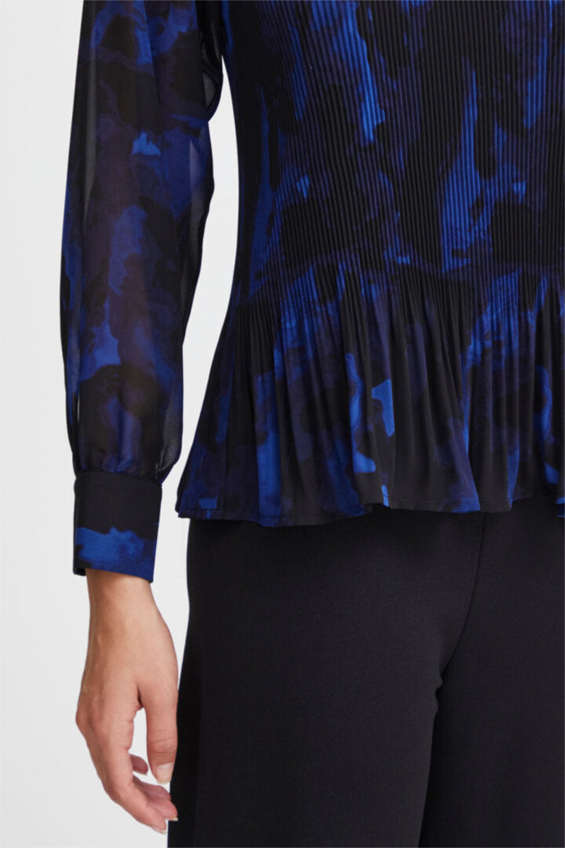 Ianni top, lapis blue
