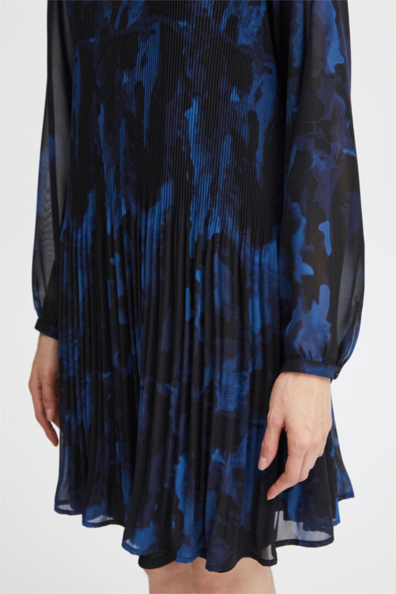 Ianni dress, lapis blue