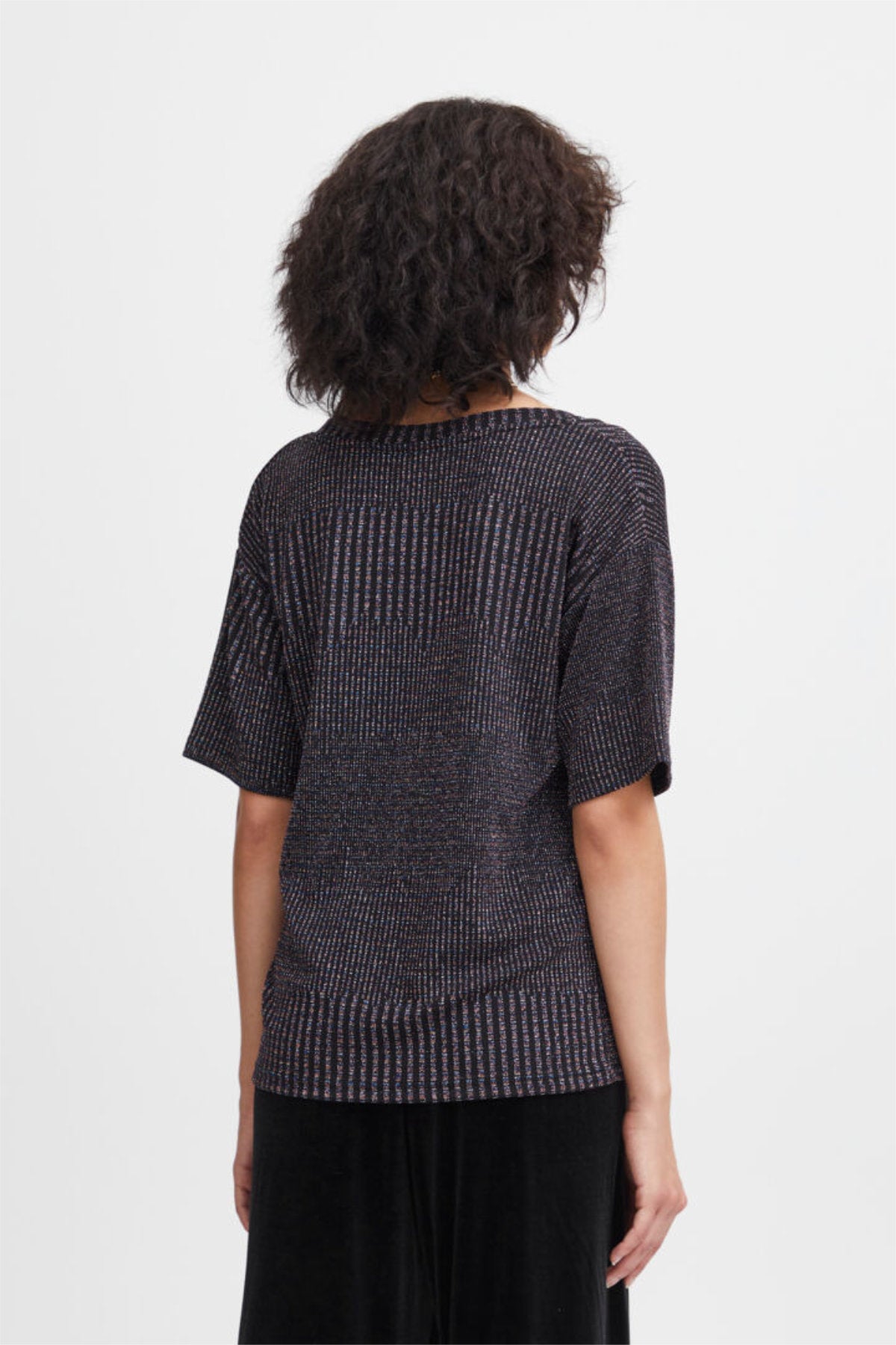 Nila Tee shirt, black