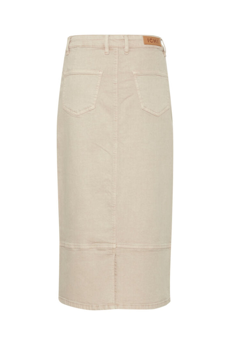 Cenny jean skirt, stone