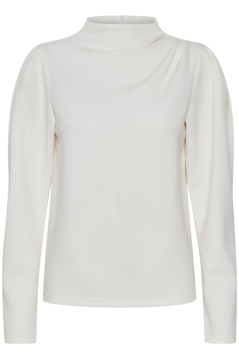 Naida top, soft white
