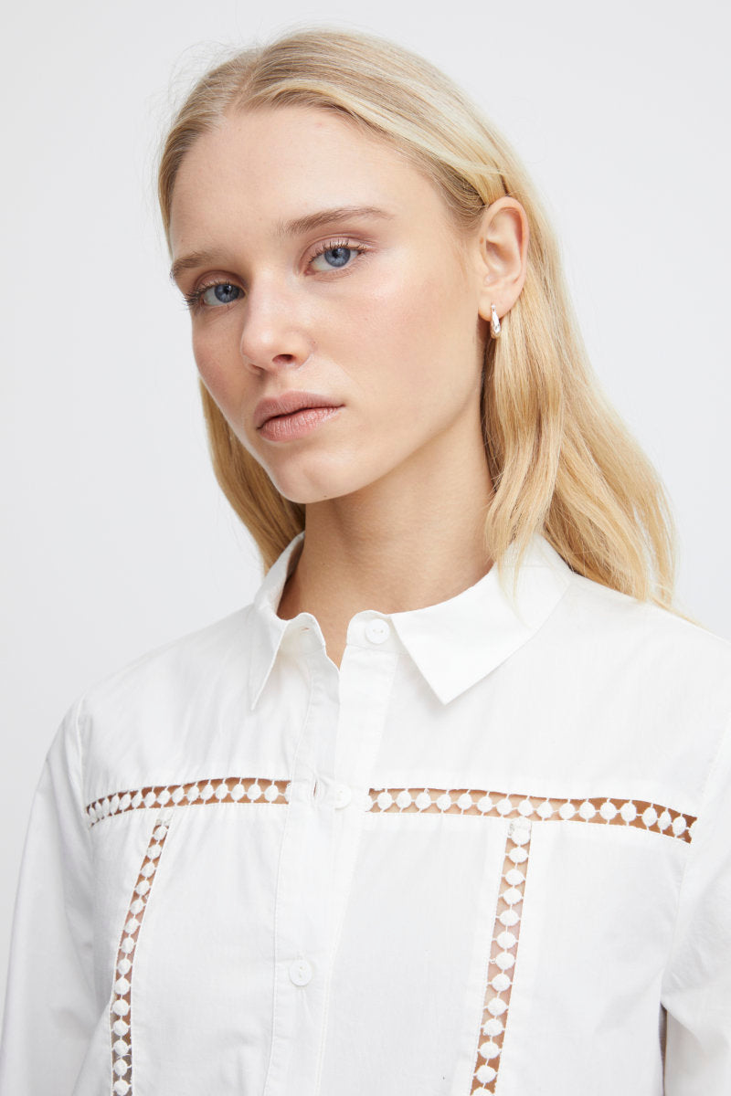 Ilava shirt, soft white