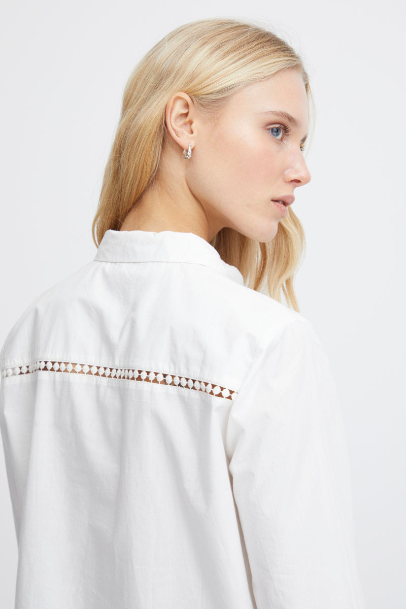 Ilava shirt, soft white