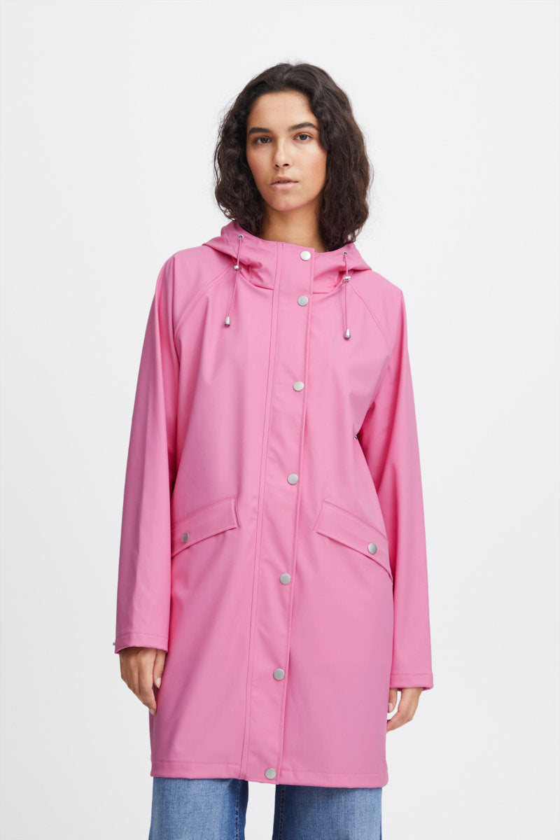 Tazi raincoat, Super pink