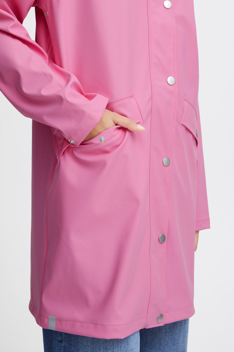 Tazi raincoat, Super pink
