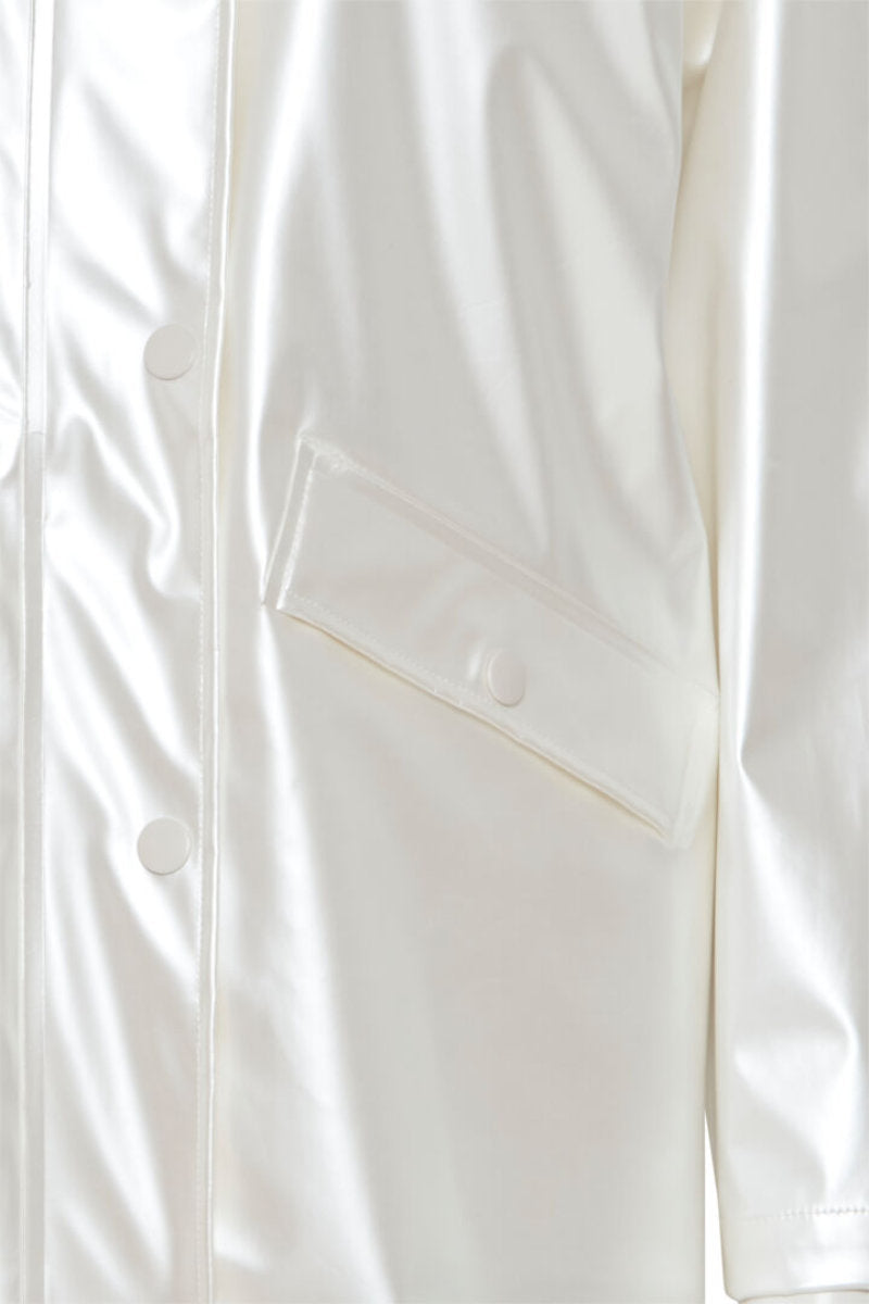 Tazami raincoat, dusty silver