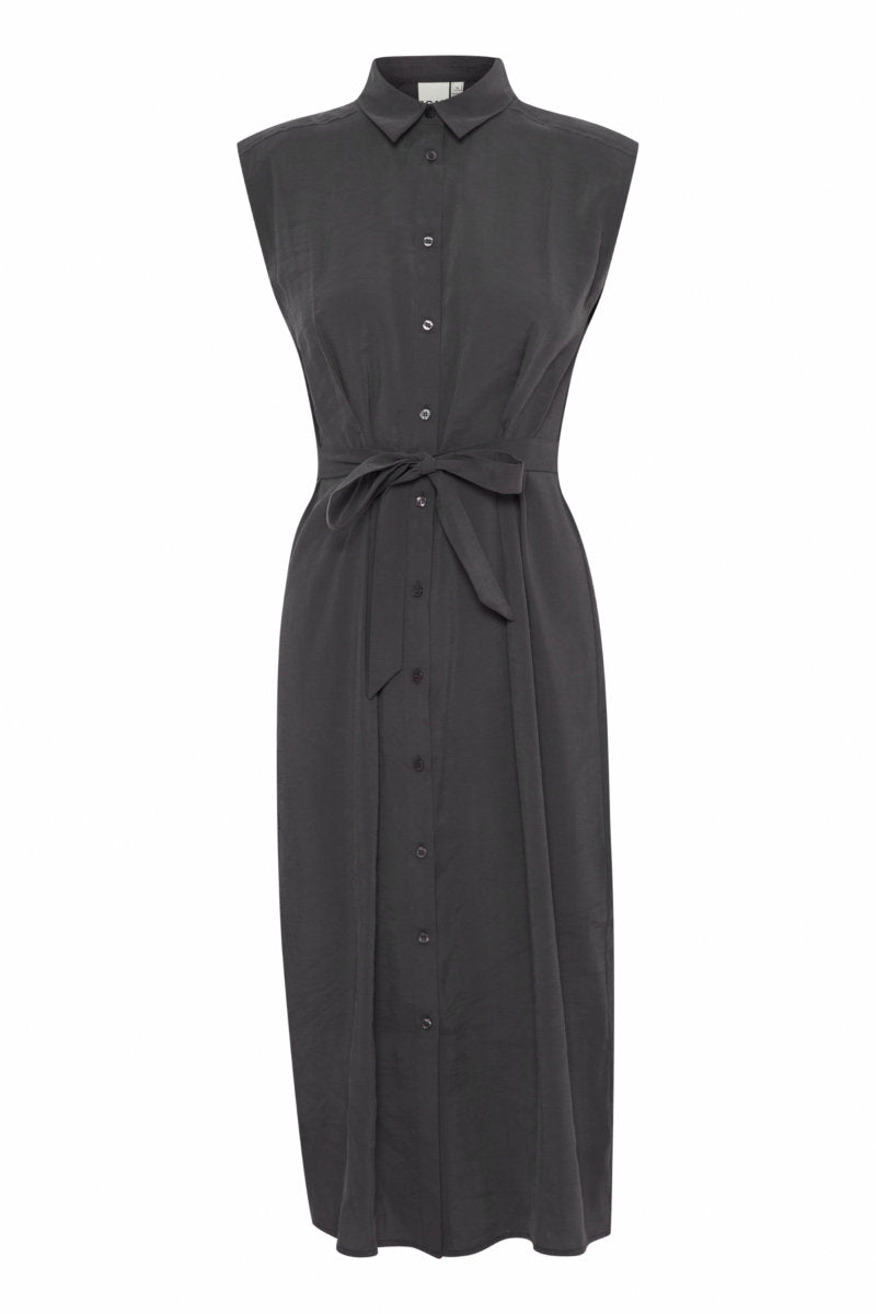 Cinoma dress, charcoal