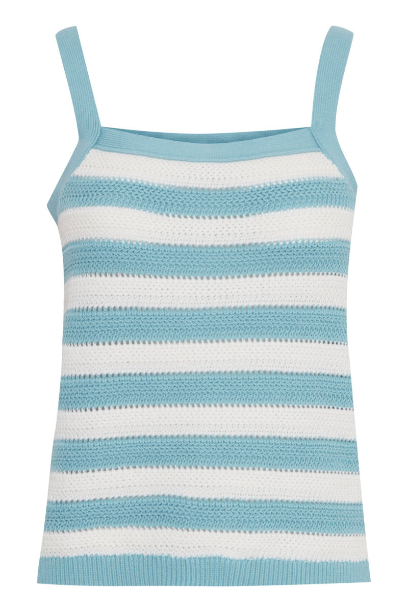 Dotties top, eau de nil