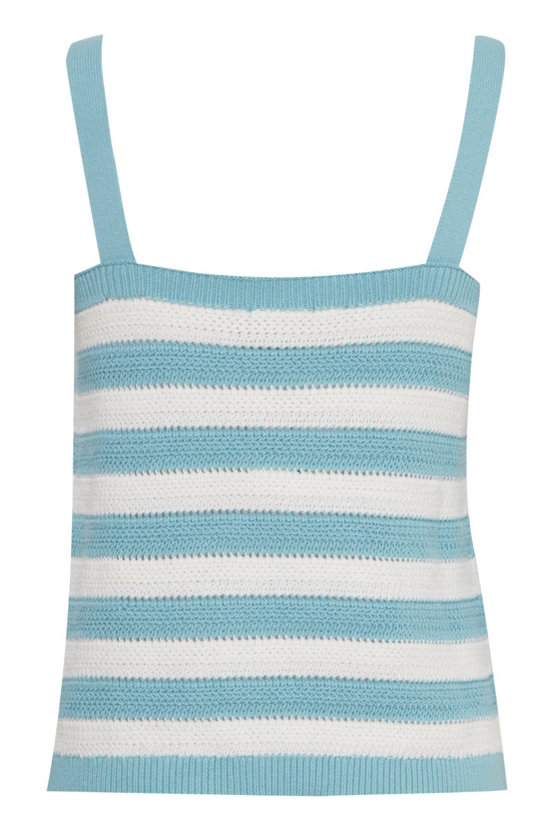 Dotties top, eau de nil