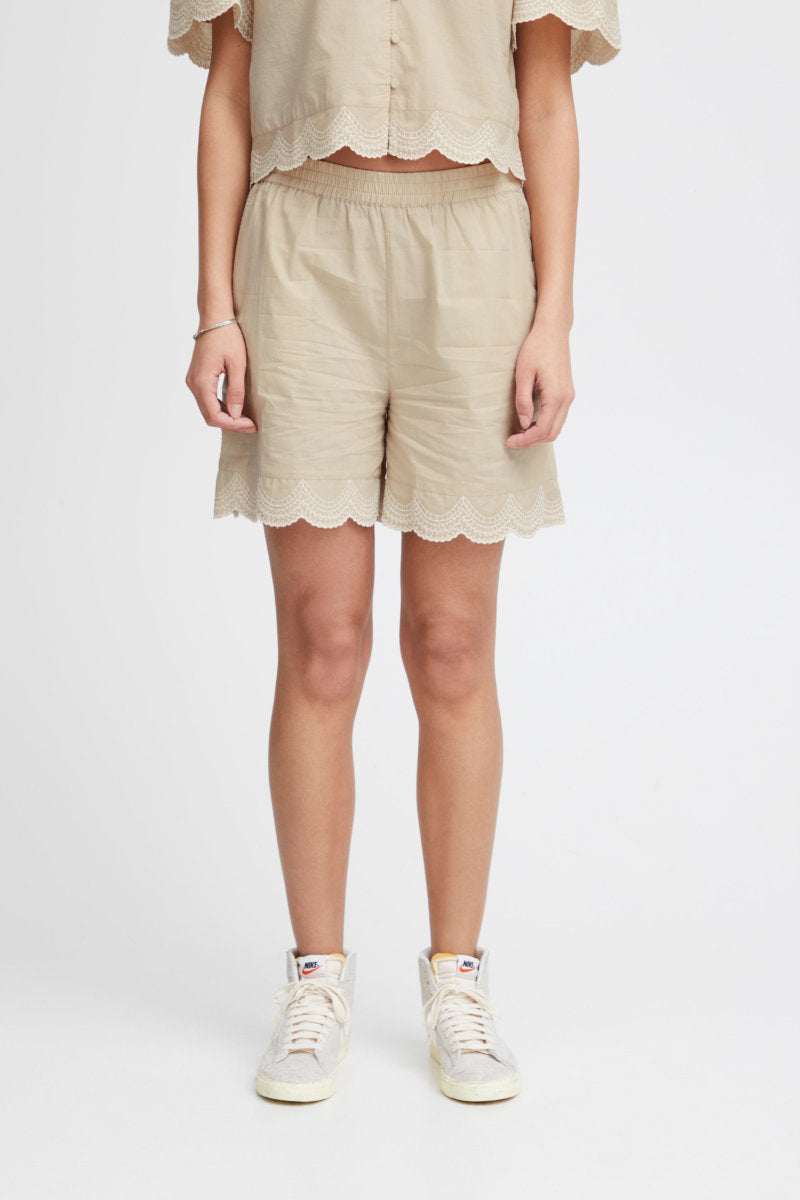 Saidi shorts, stone