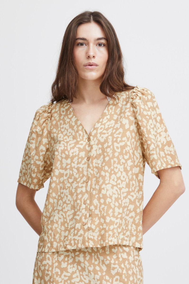 Tamiko blouse, nutmeg