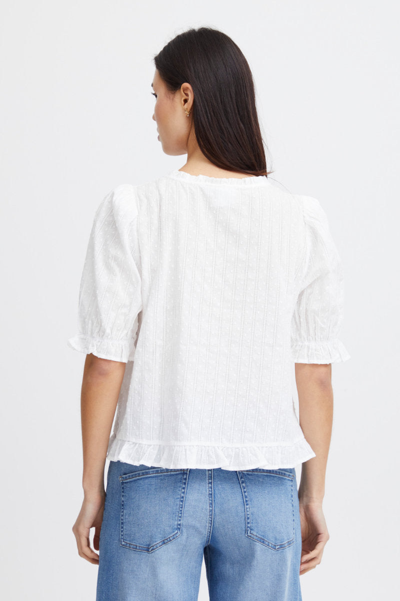 Xanthe blouse, ivory