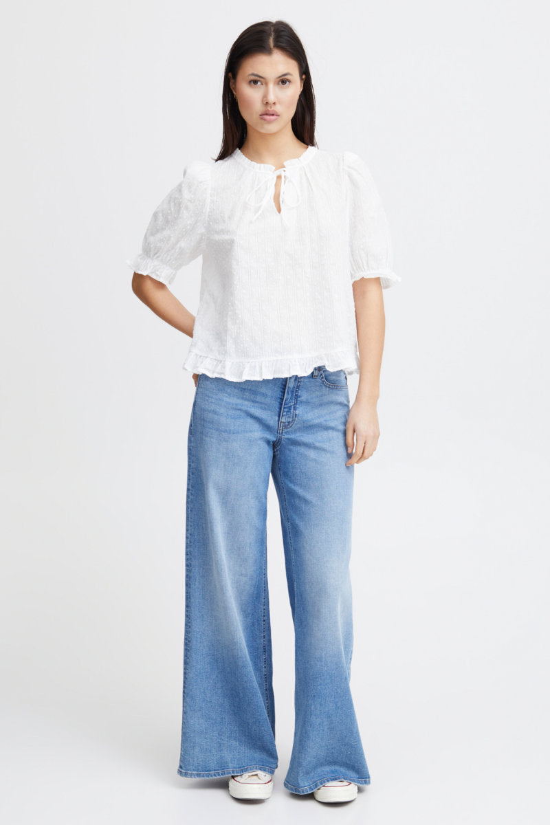 Xanthe blouse, ivory