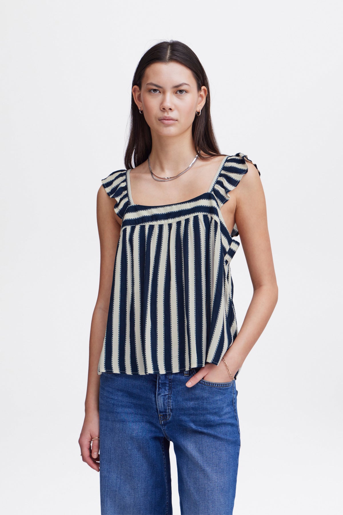Marrakech top, navy