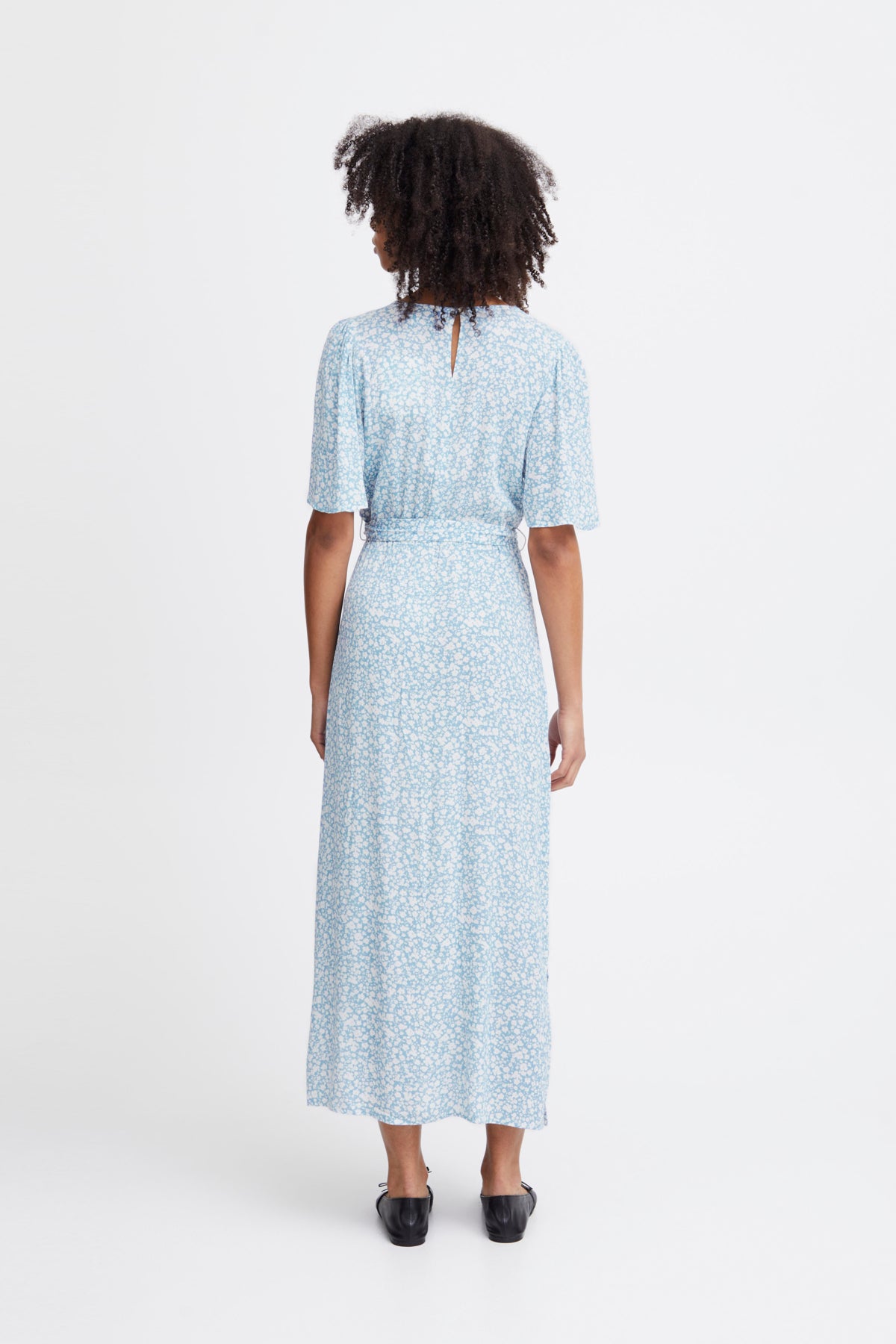 Marrakech dress, powder blue