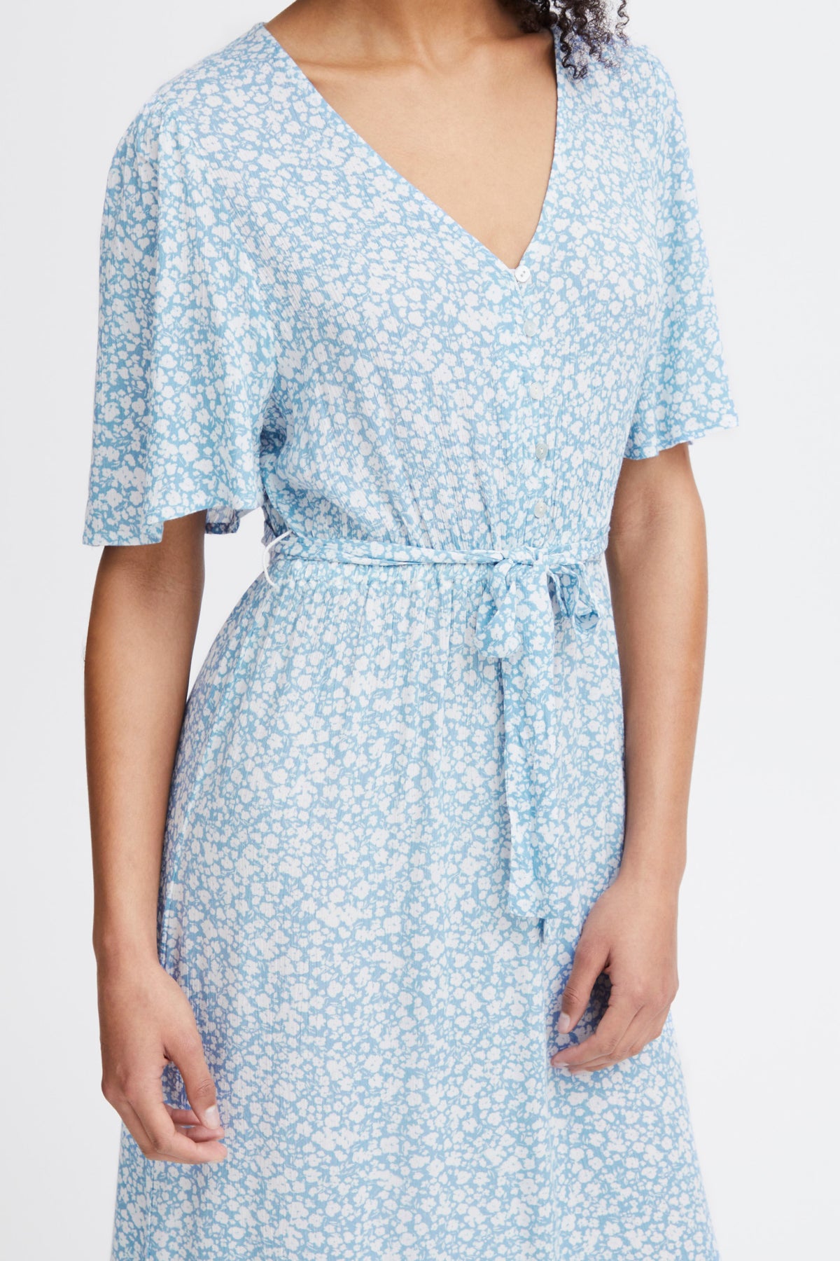 Marrakech dress, powder blue