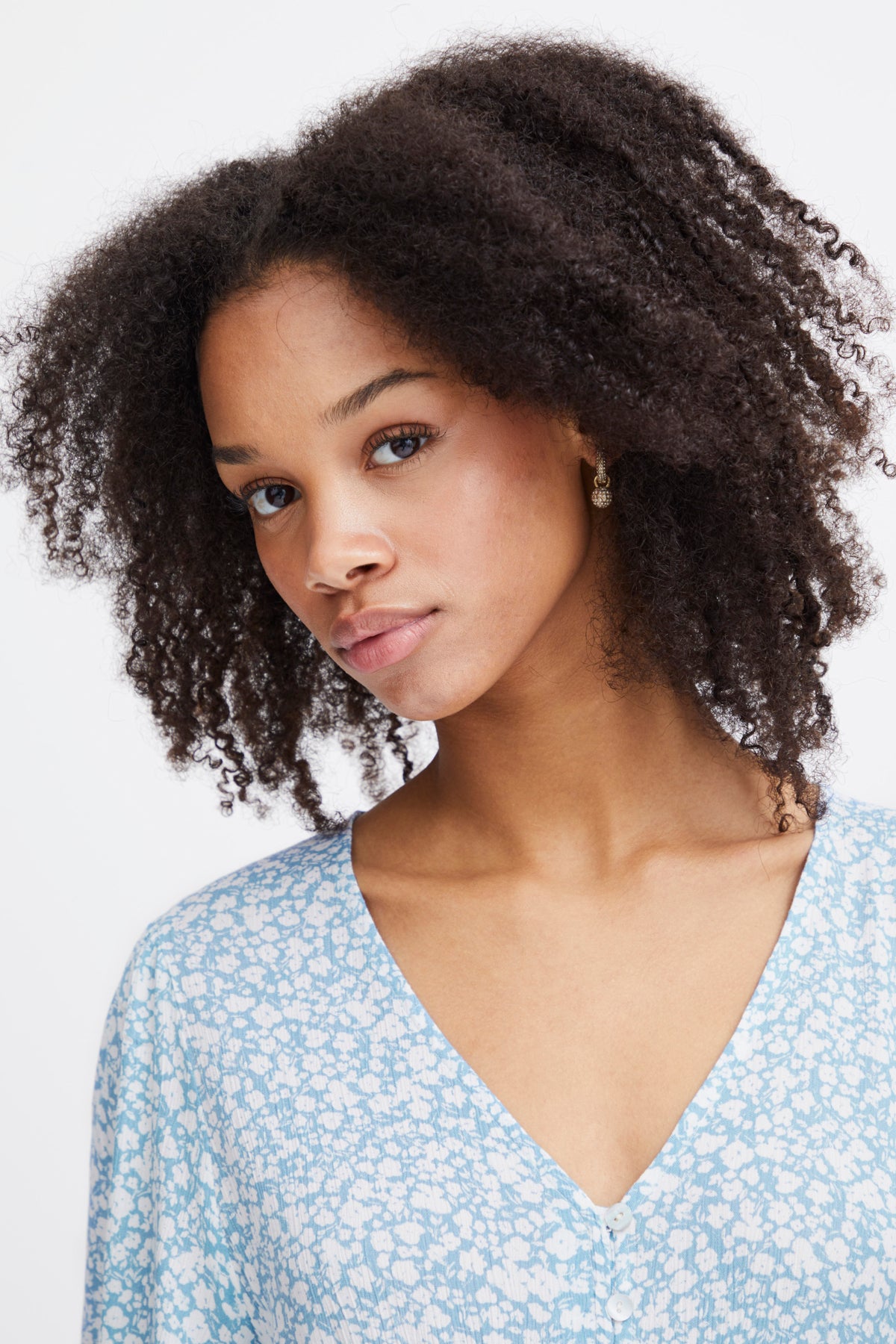 Marrakech dress, powder blue