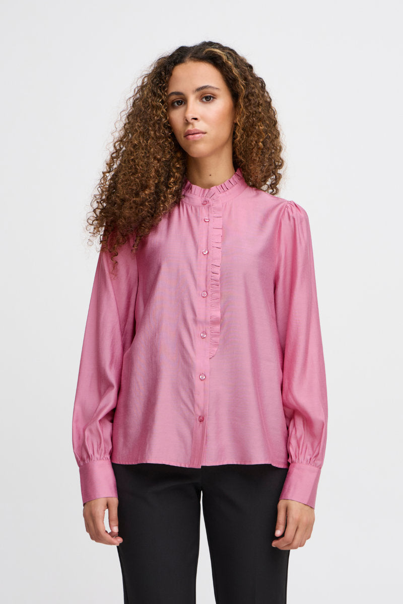 Karlani blouse, antique rose