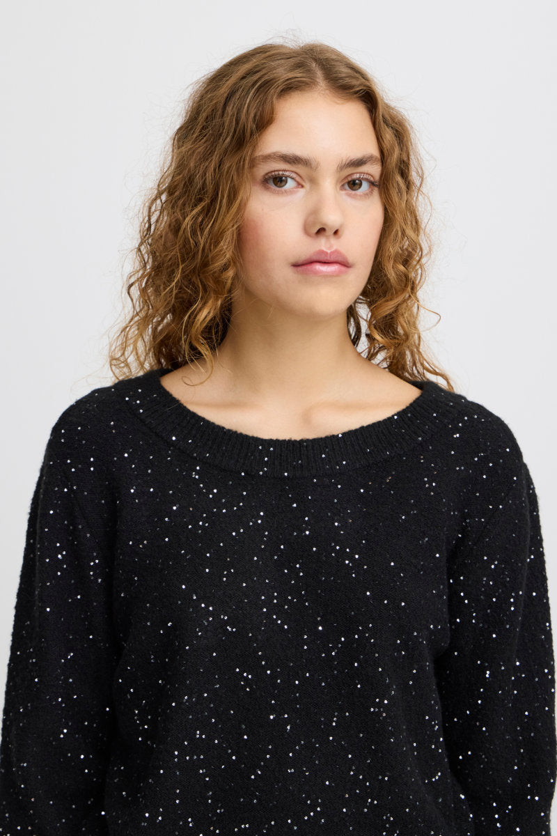 Annlie jumper, black