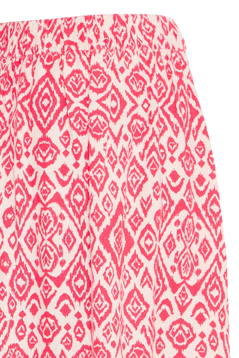 Linno skirt, coral