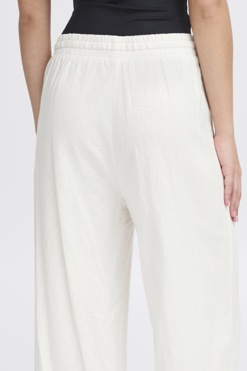 Linno trousers, ivory
